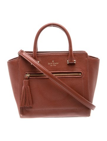 Leather Top Handle Bag