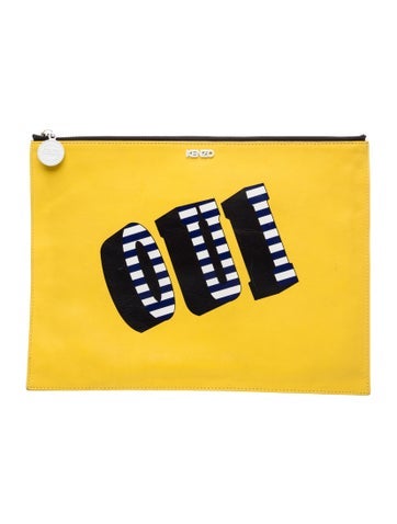 Kenzo Leather Clutch