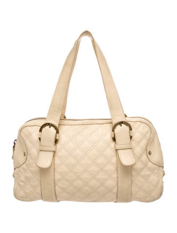 Leather Top Handle Bag