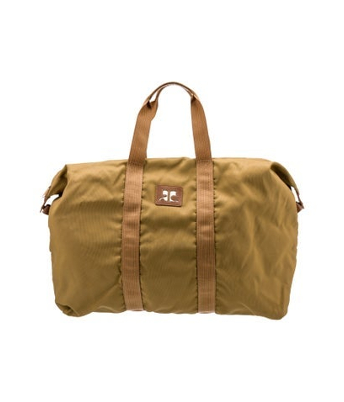 Courreges Nylon Weekender Bag