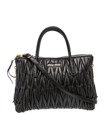 Leather Top Handle Bag