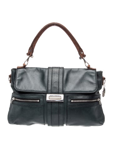 Leather Top Handle Bag