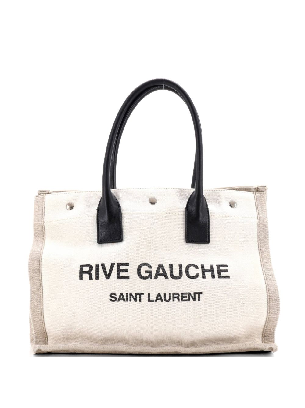 Rive Gauche Shopper Canvas Small tote bag