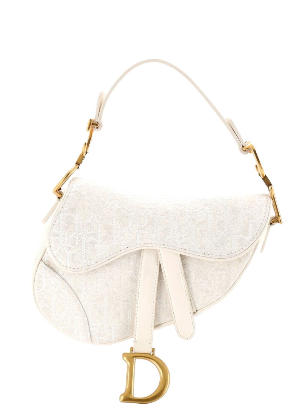 Saddle Handbag Oblique Canvas Mini shoulder bag