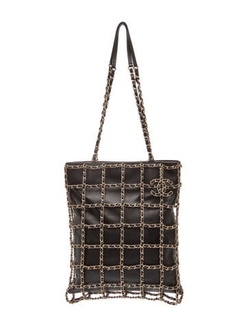 Chain Frame Shopping Tote