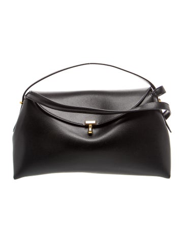 Leather T-Lock Top Handle