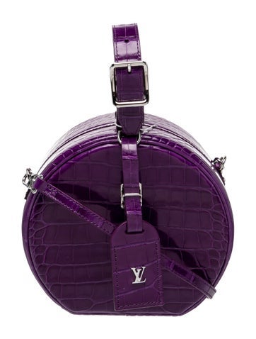 Crocodile Top Handle Bag Petite w/ Tags