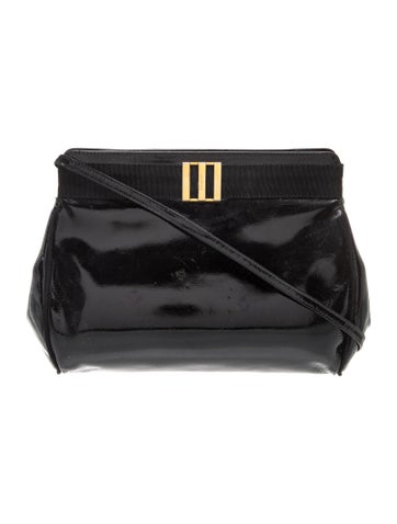Ferragamo Patent Leather Crossbody Bag