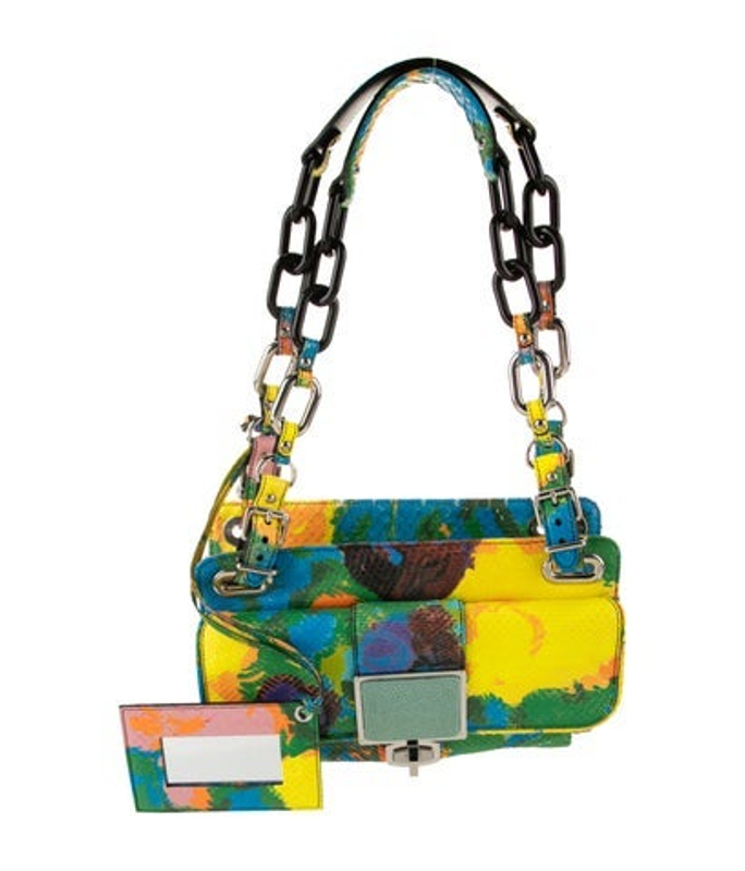 Balenciaga Python Shoulder Bag Vintage