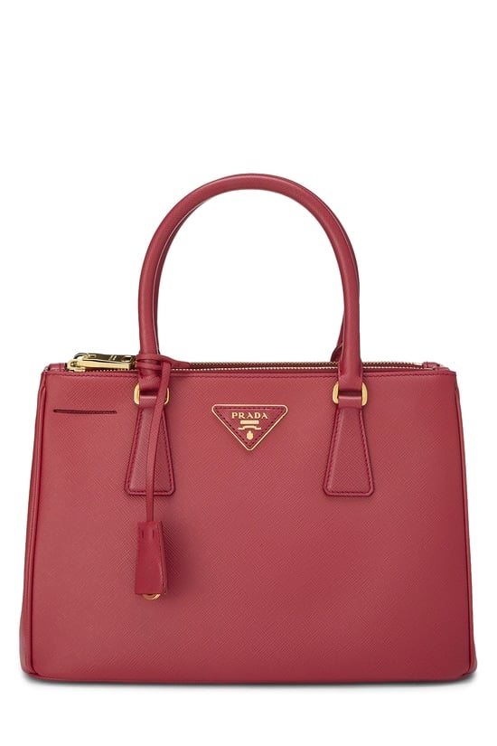 Red Saffiano Executive Tote Medium