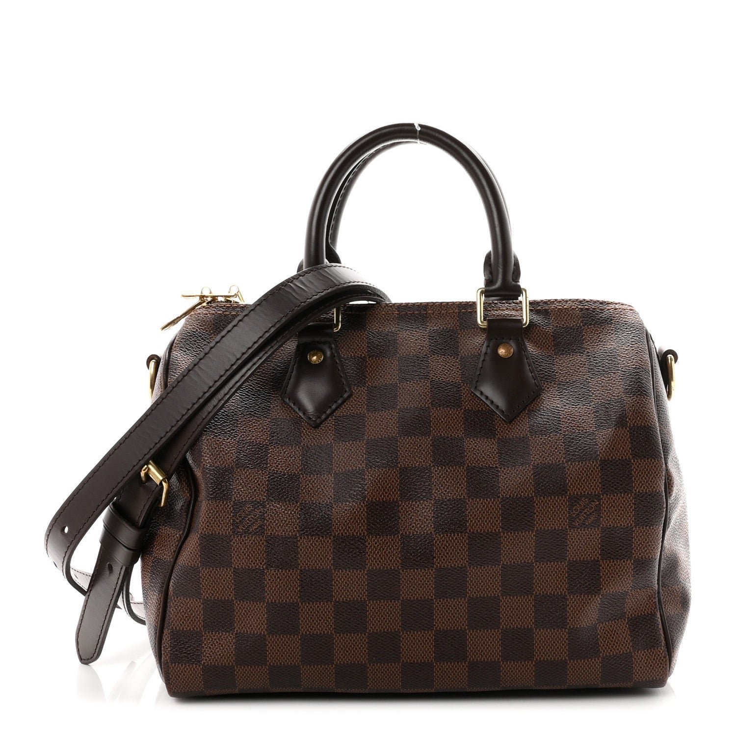 Louis Vuitton Damier Ebene Speedy Bandouliere 25