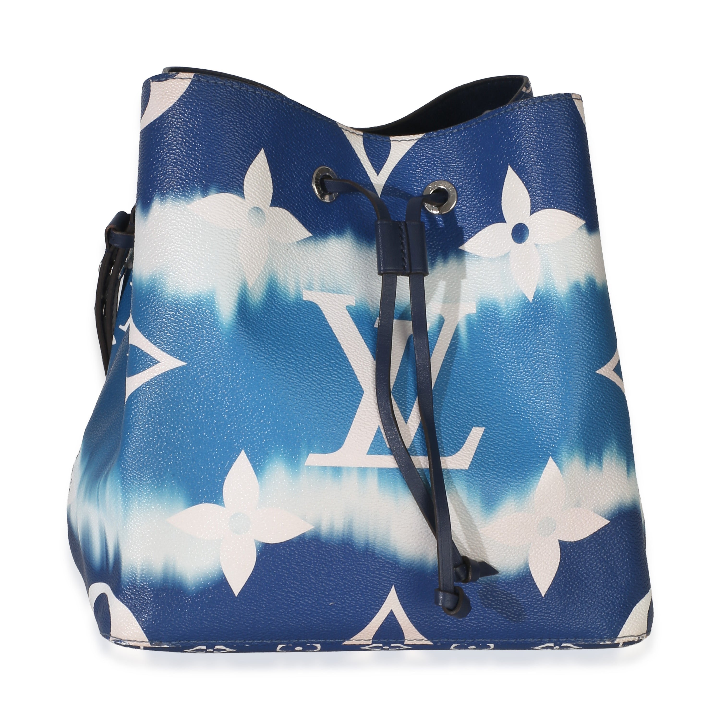 Blue Monogram Escale Canvas NeoNoe MM