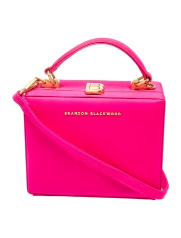 Brandon Blackwood Leather Top Handle Bag