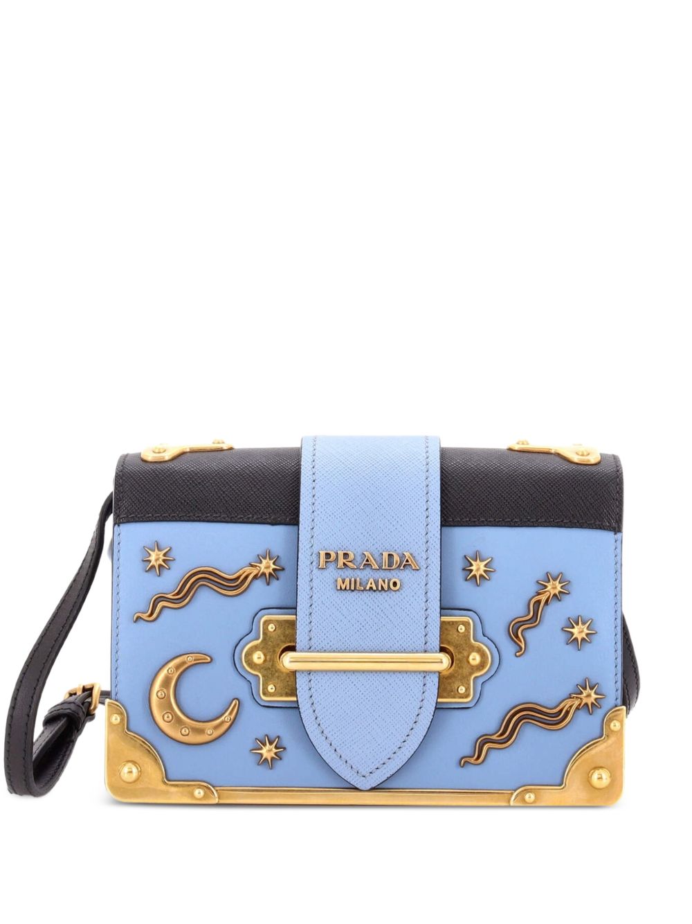 Cahier Embellished Leather Small crossbody bag