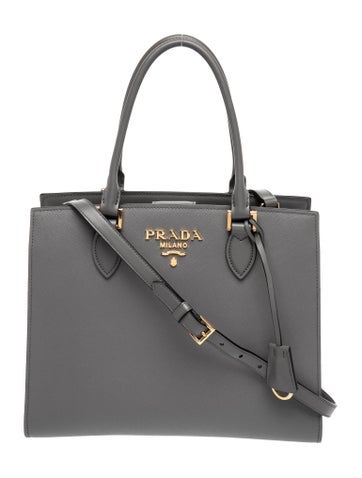 Saffiano Leather Top Handle Bag