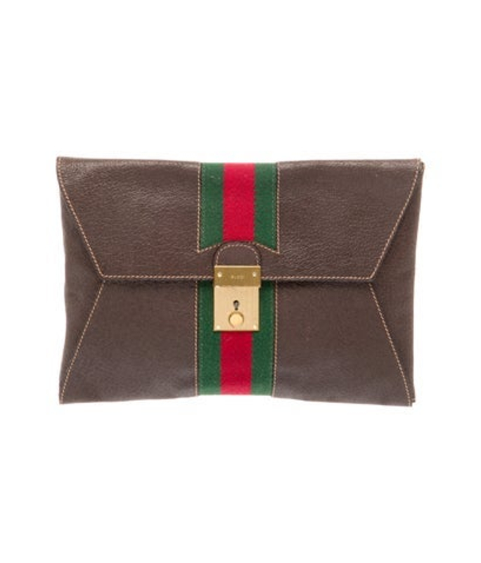 Gucci Web Clutch