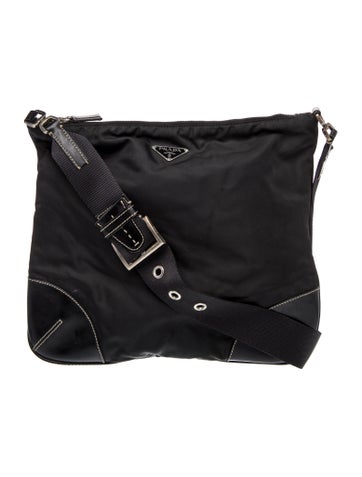 Tessuto Nylon Messenger Bag