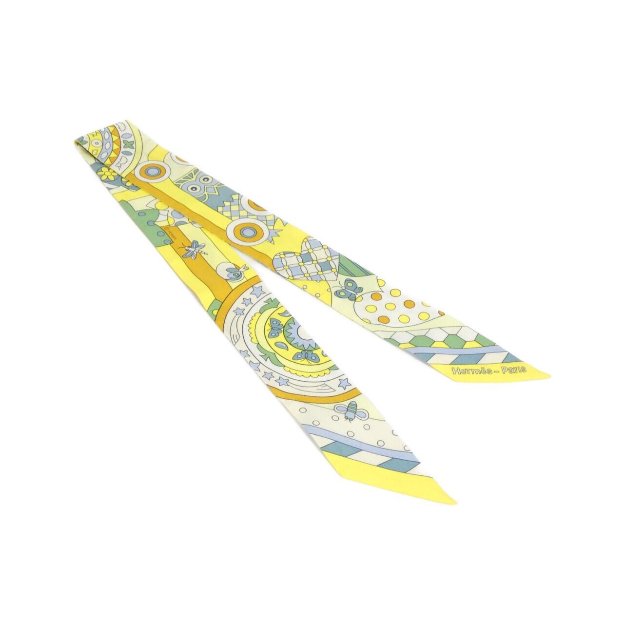 Hermès LES MURMURES DE LA FORET Twilly 063005S Scarf