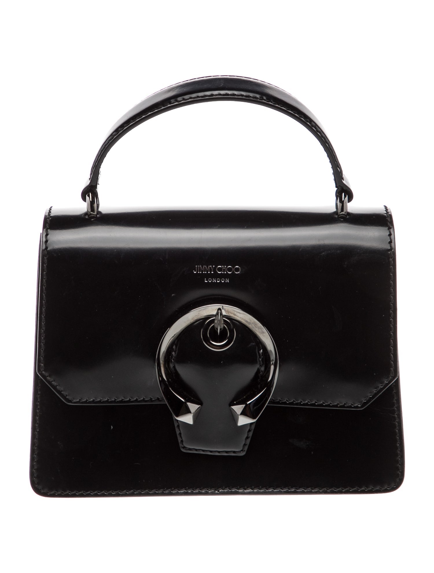 Leather Top Handle Bag