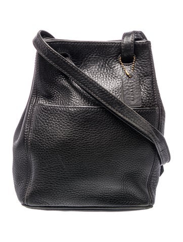 Leather Bucket Bag