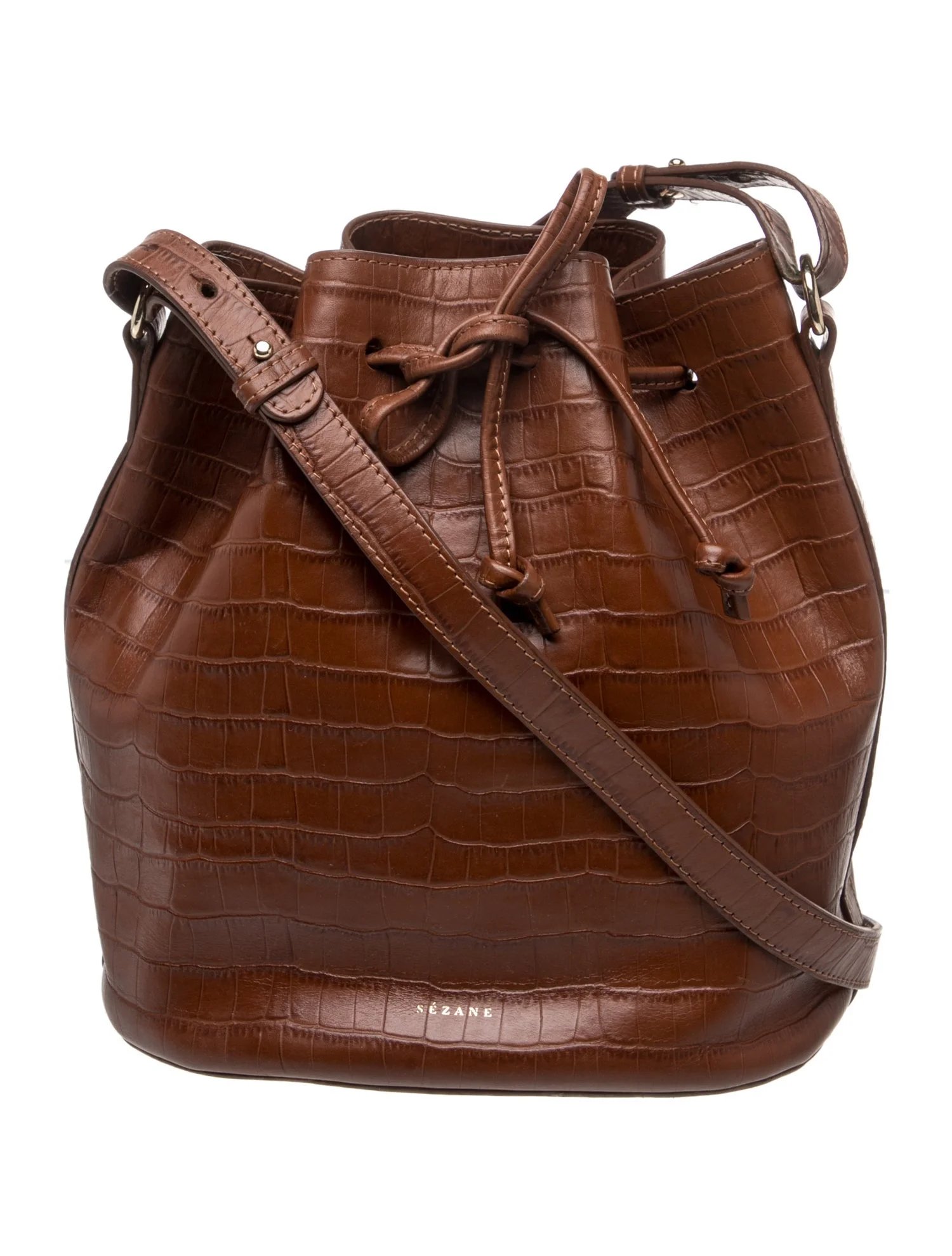 Leather Bucket Bag