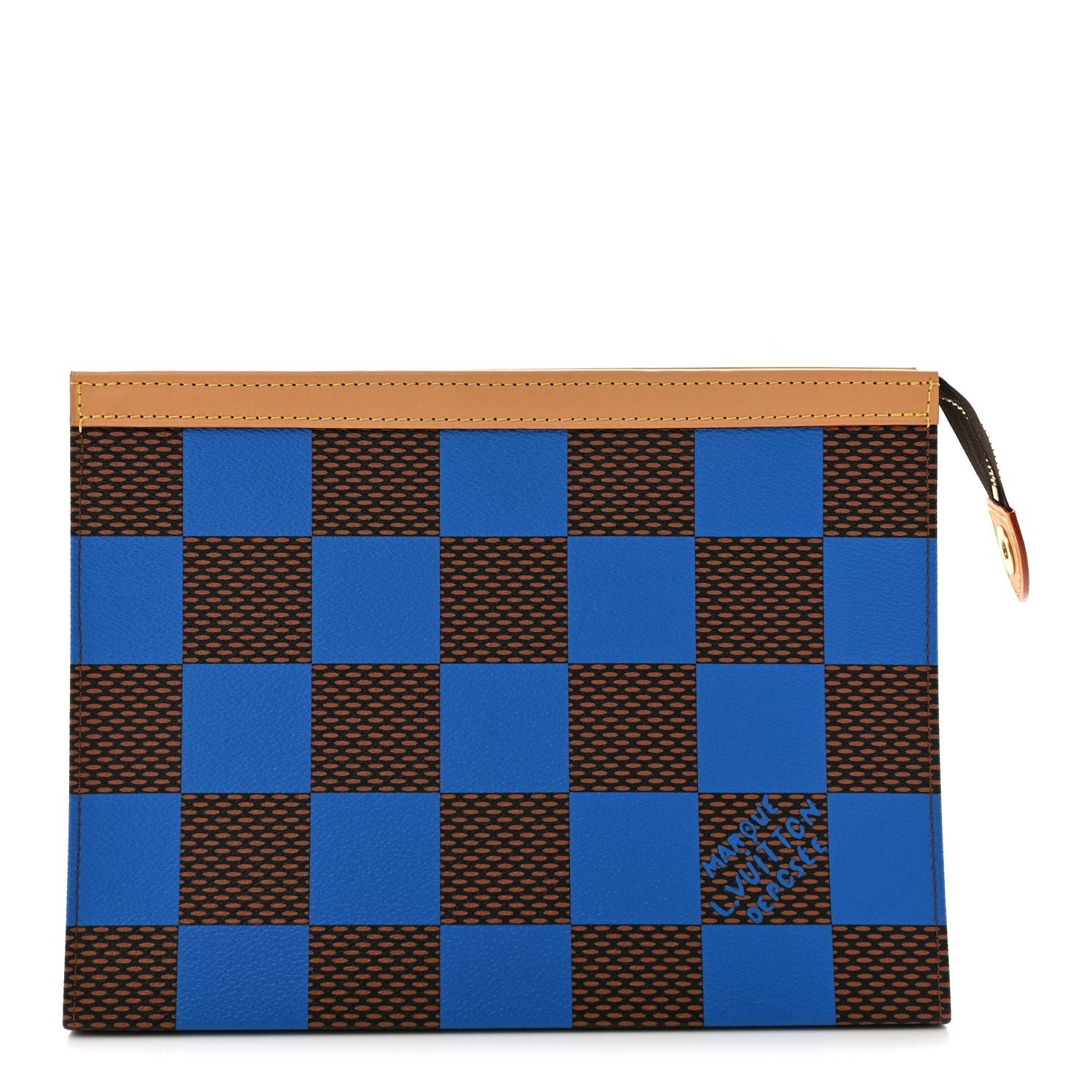 Louis Vuitton Damier Pop Pochette Voyage MM Blue