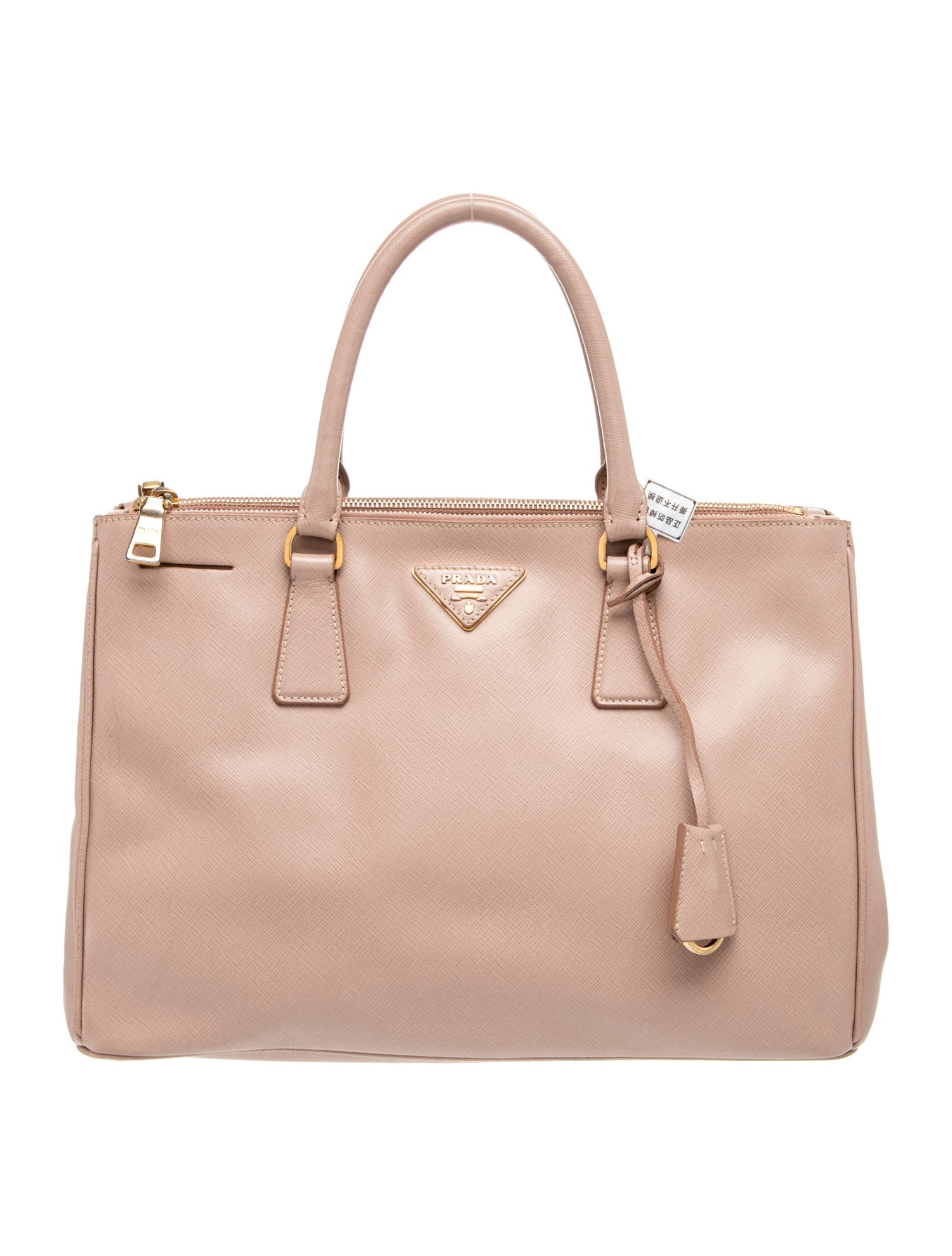 Saffiano Leather Galleria Double Zip Large