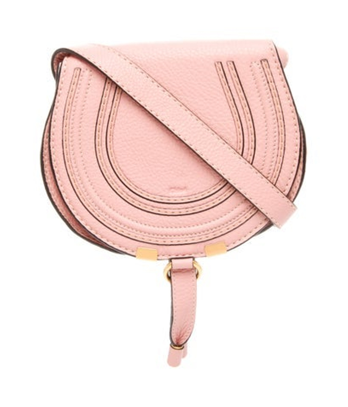 Chloe Leather Marcie Crossbody Small W Tags