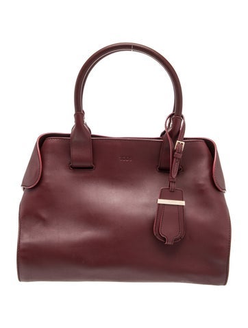 Tod's Leather Top Handle Bag