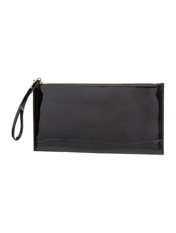 Patent Leather Clutch w/ Tags