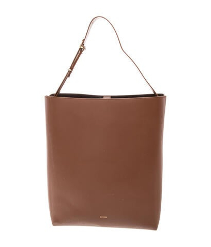 Cuyana Leather Bucket Bag