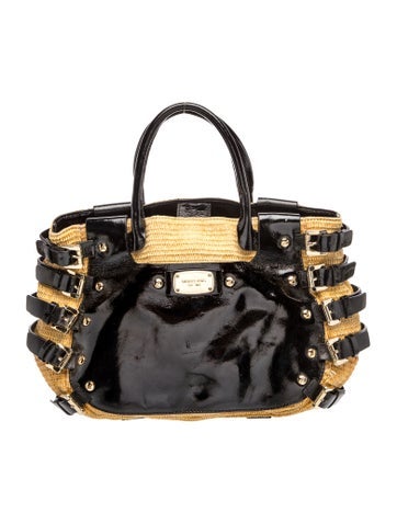 Leather Top Handle Bag