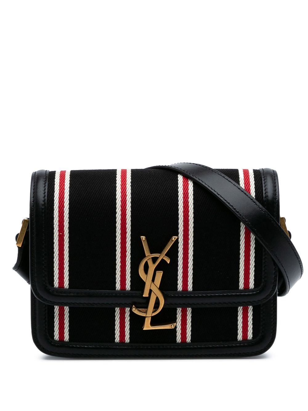 2021 Small Canvas Striped Solferino Satchel In Box crossbody bag