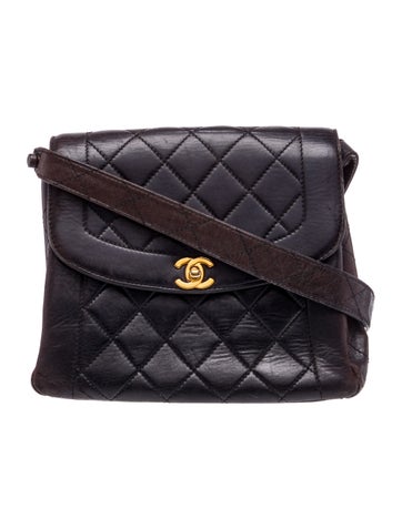 Quilted Lambskin CC Shoulder Bag