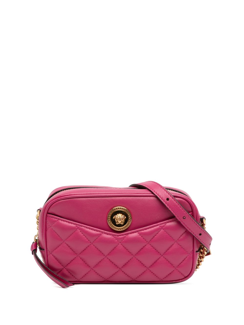 2010-2026 Quilted Lambskin La Medusa Camera Bag crossbody bag