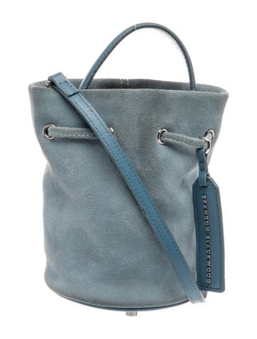 Suede Bucket Bag