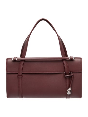 Leather Top Handle Bag