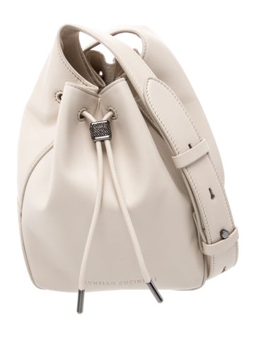 Leather Bucket Bag w/ Tags