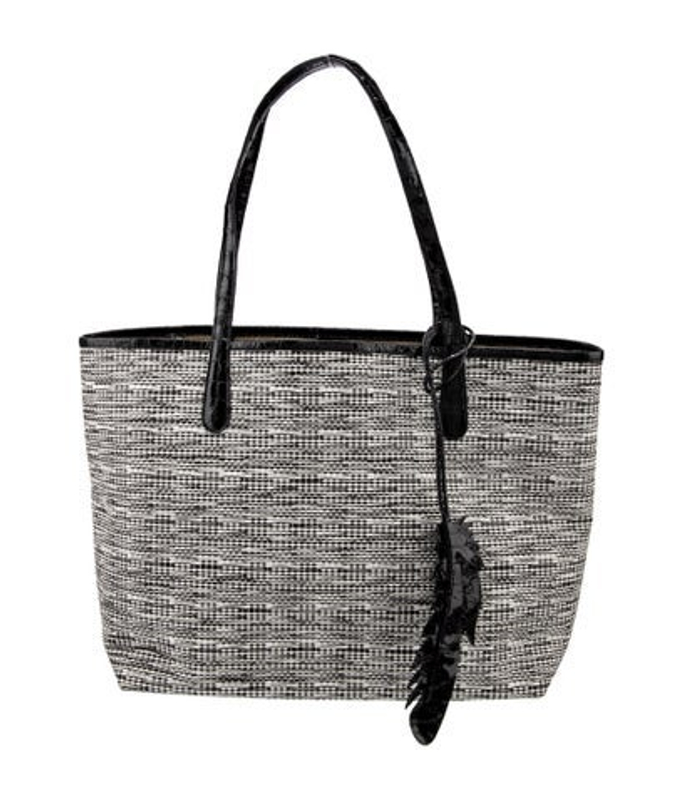 Nancy Gonzalez Gonzalez Raffia Tote
