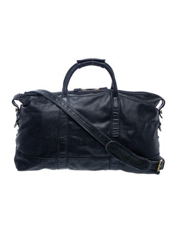 Leather Weekender Bag