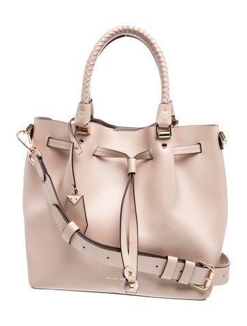 Leather Top Handle Bag