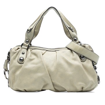 Leather Guccissima Icon Bit Satchel