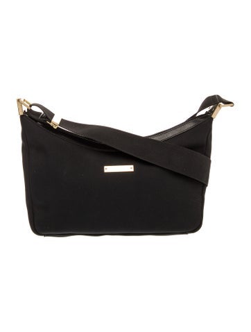 GG Denim Shoulder Bag Small
