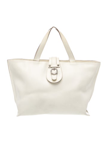 Leather Top Handle Bag