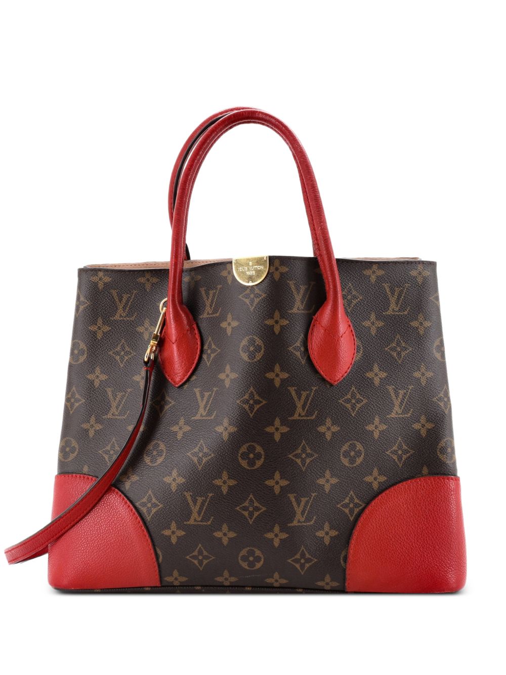 Flandrin Handbag Monogram Canvas and Leather tote bag