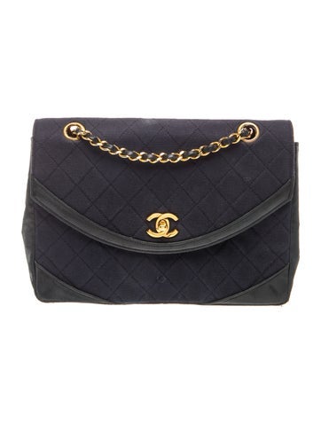 Quilted Canvas CC Shoulder Bag