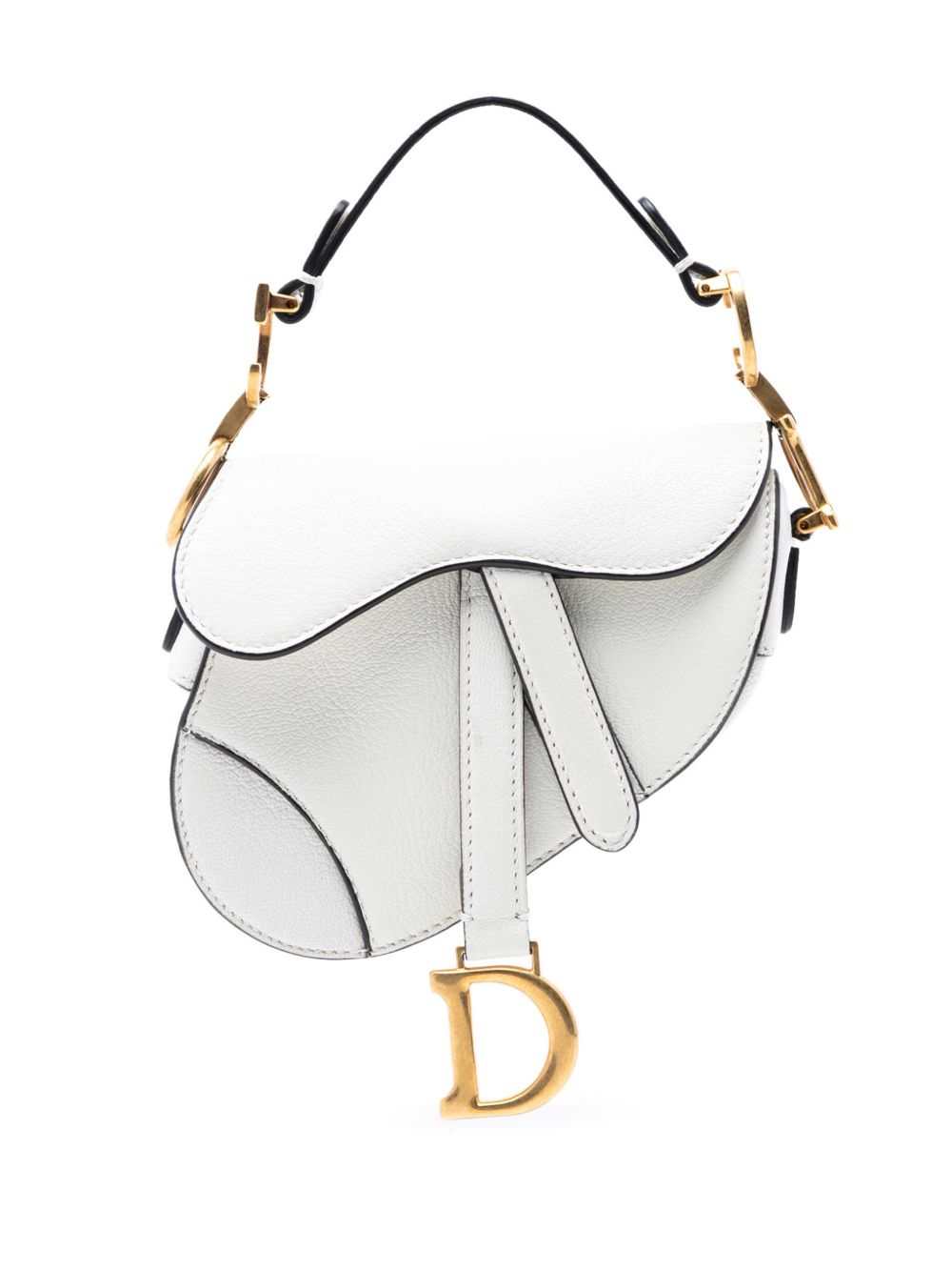 2021 Micro Goatskin Saddle Bag satchel
