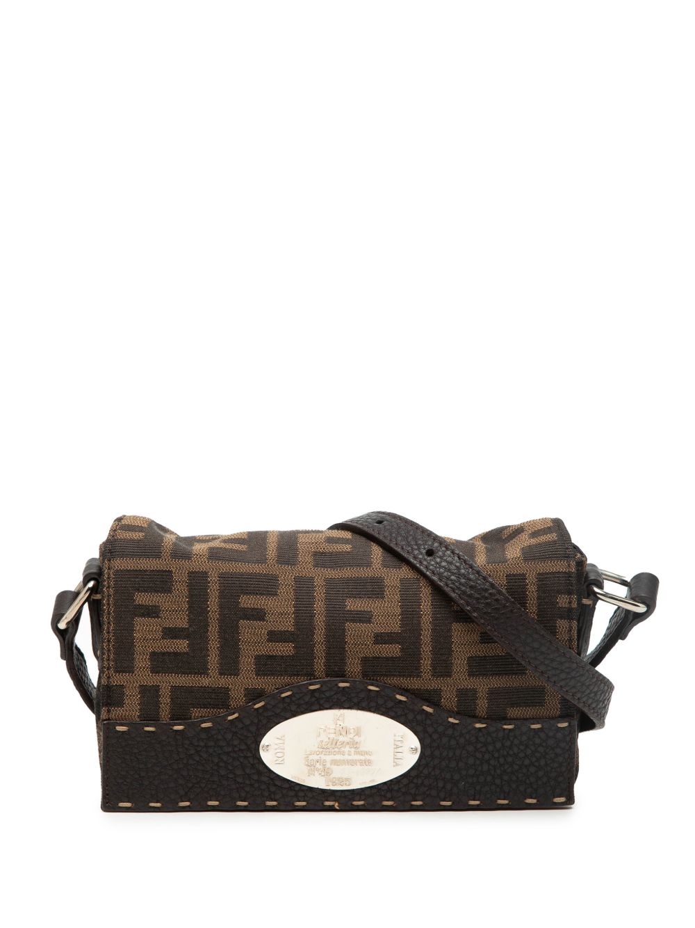 2000-2010 Zucca Canvas Selleria crossbody bag