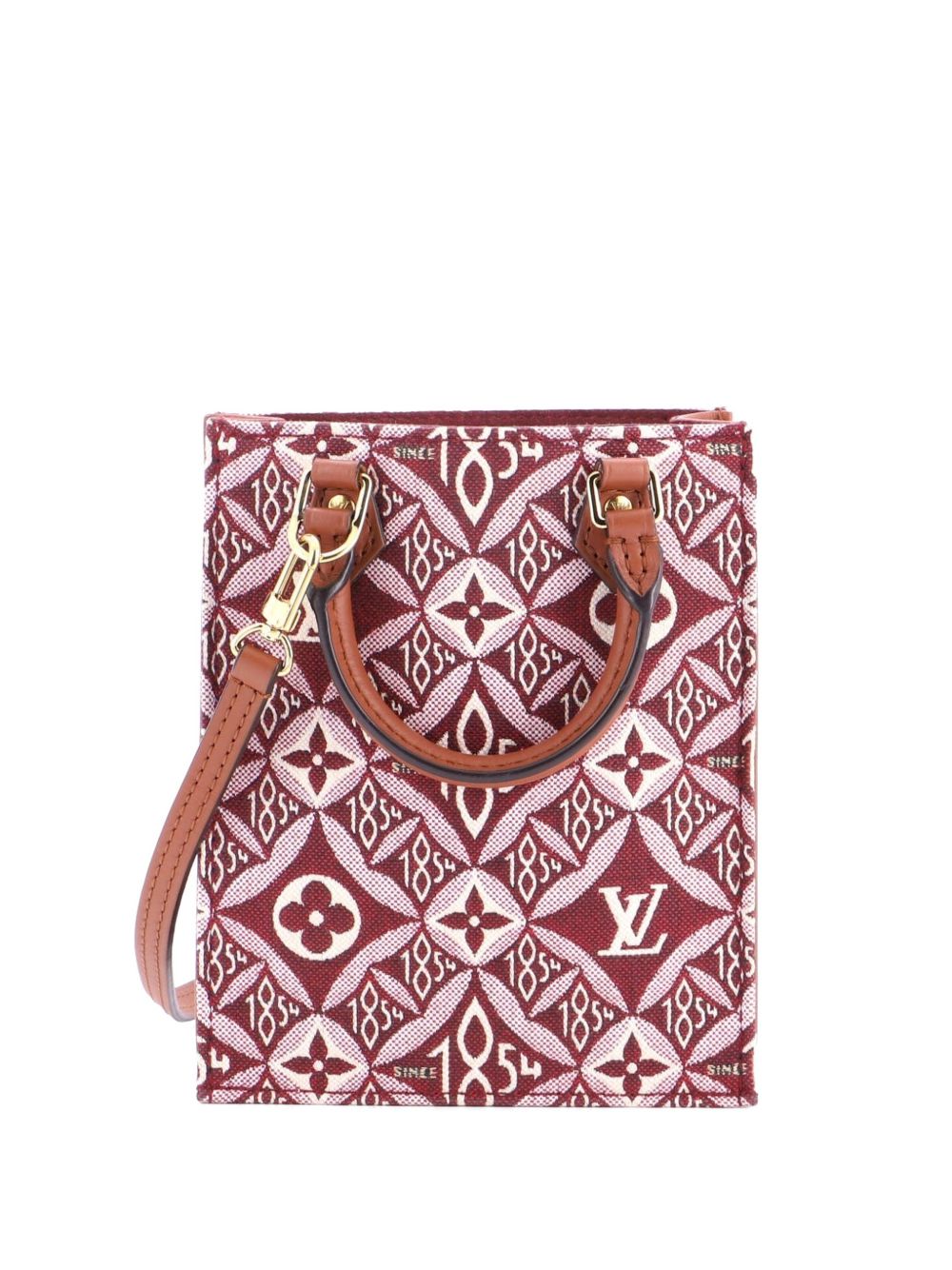 Petit Sac Plat Bag Limited Edition Since 1854 Monogram Jacquard crossbody bag