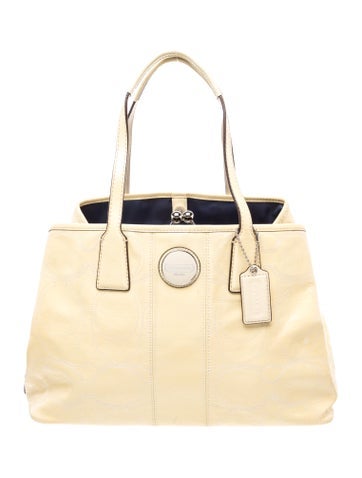 Leather Top Handle Bag